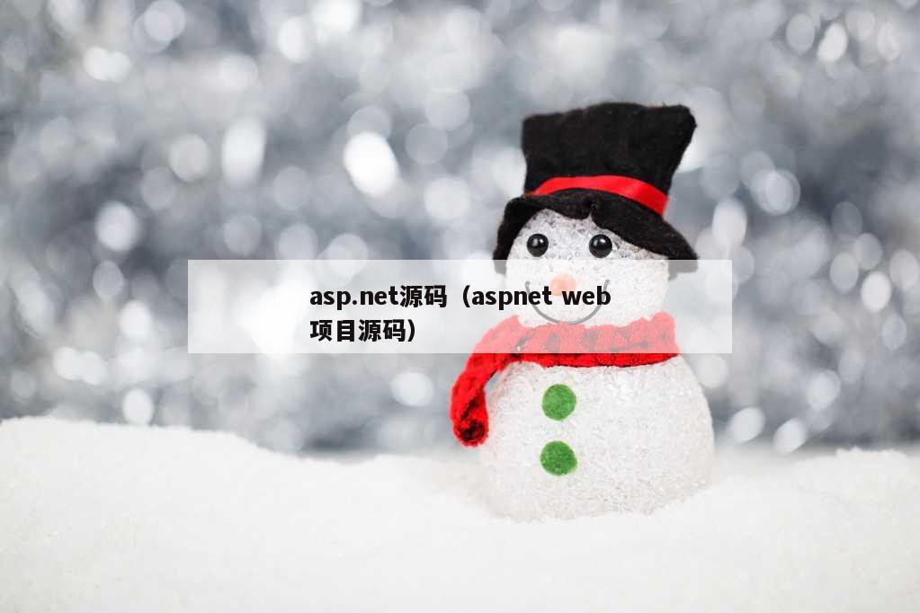 asp.net源码（aspnet web项目源码）