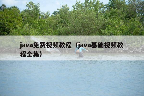 java免费视频教程（java基础视频教程全集）