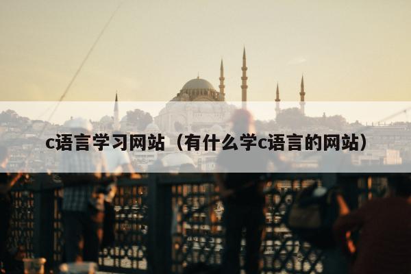 c语言学习网站（有什么学c语言的网站）