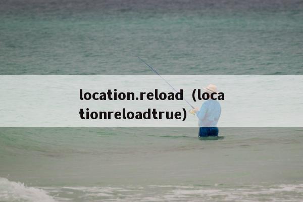 location.reload（locationreloadtrue）