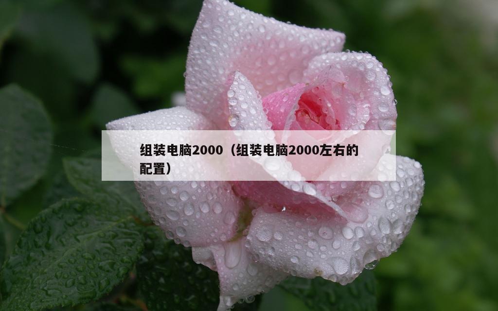 组装电脑2000（组装电脑2000左右的配置）