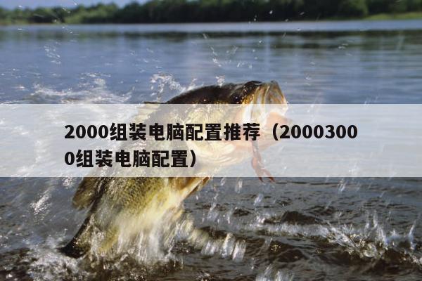 2000组装电脑配置推荐（20003000组装电脑配置）