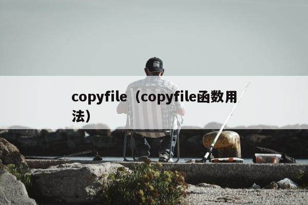 copyfile（copyfile函数用法）