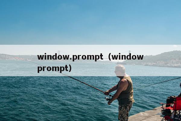 window.prompt（windowprompt）