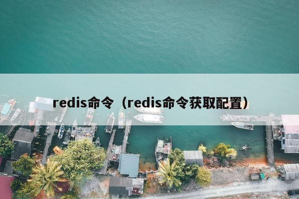 redis命令（redis命令获取配置）