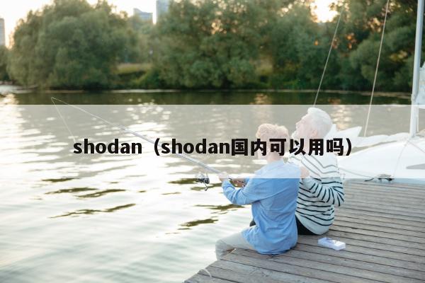 shodan（shodan国内可以用吗）