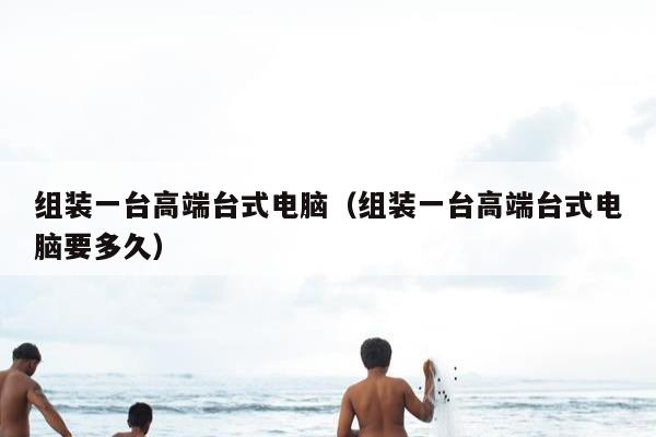 组装一台高端台式电脑（组装一台高端台式电脑要多久）