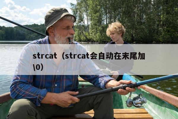 strcat（strcat会自动在末尾加\0）